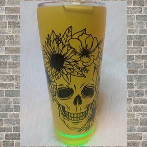 Tumbler with Bluetooth Speaker 20 oz Double Wall Personalized